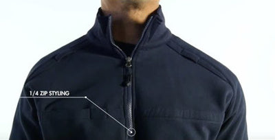 Cotton Job Shirt Quarter Zip Video