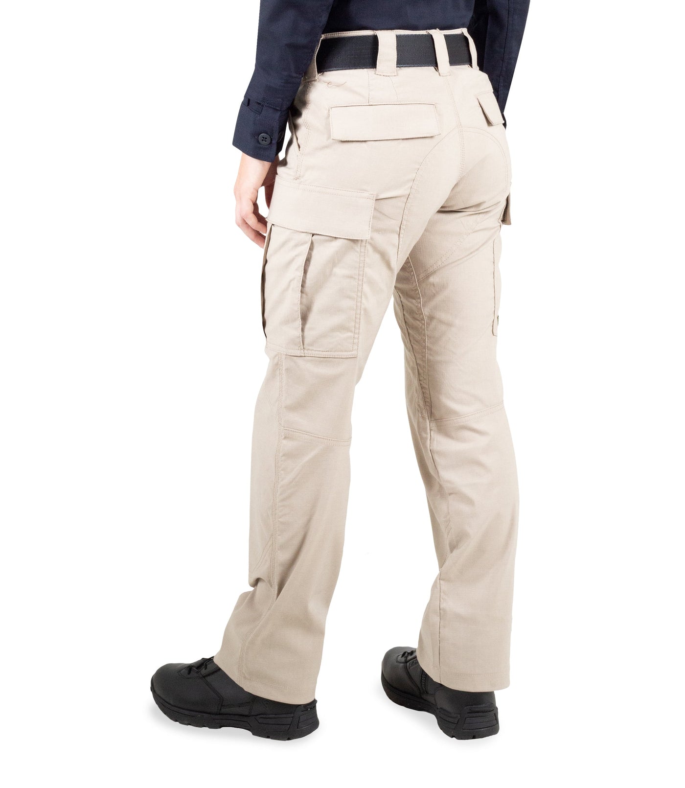 Side of Women's V2 BDU Pant in Khaki