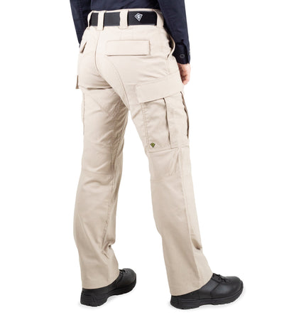 Side of Women's V2 BDU Pant in Khaki