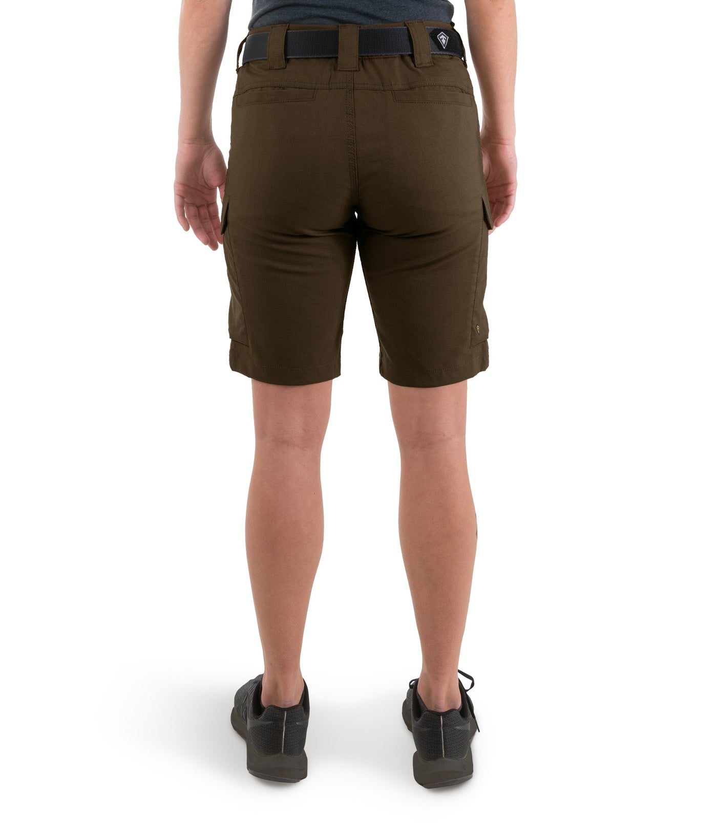 Back of Women's V2 Short in Kodiak Brown