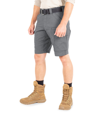 Side of Men's V2 Tactical Short in Wolf Grey