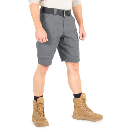 Side of Men's V2 Tactical Short in Wolf Grey