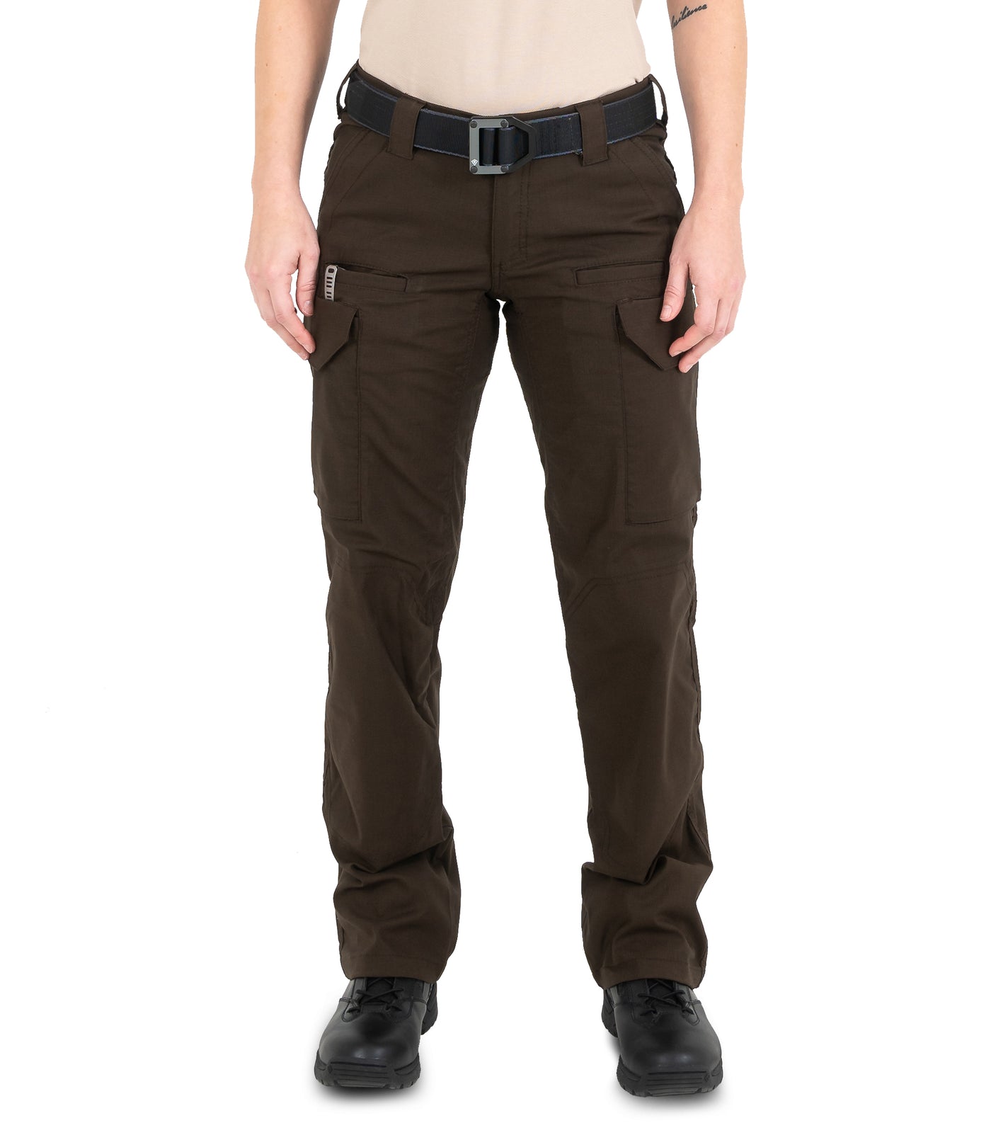 Front of Women's V2 Tactical Pants in Kodiak Brown