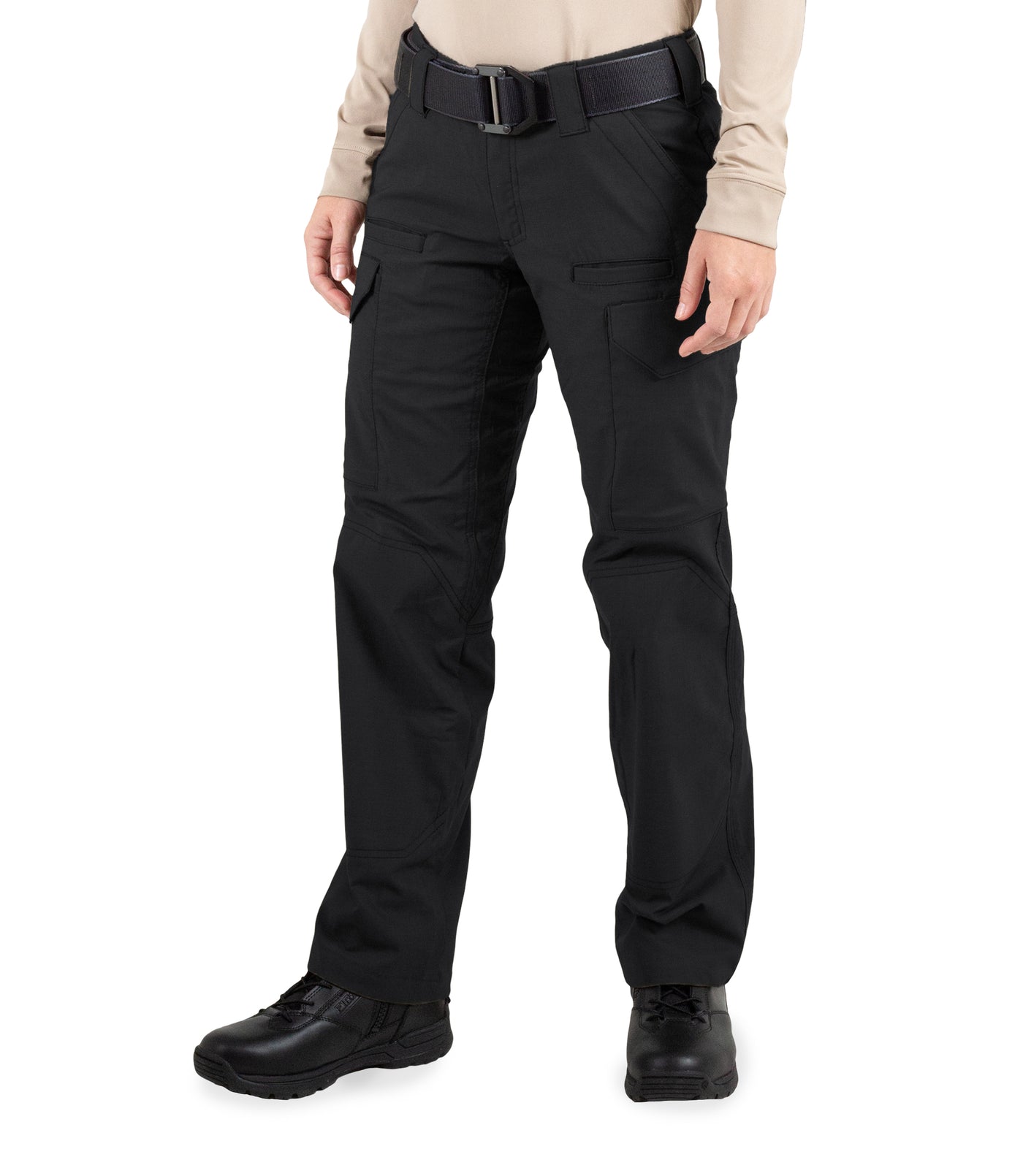 Side of Women's V2 Tactical Pants in Black