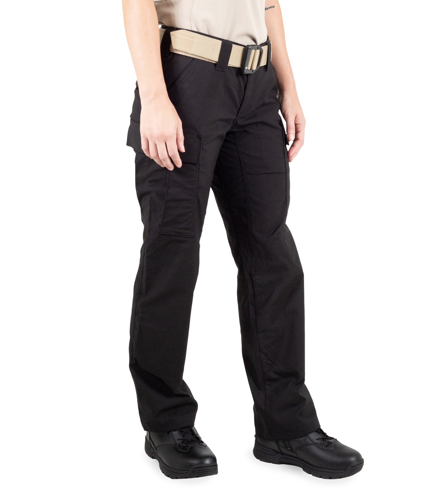 Side of Women's V2 BDU Pant in Black