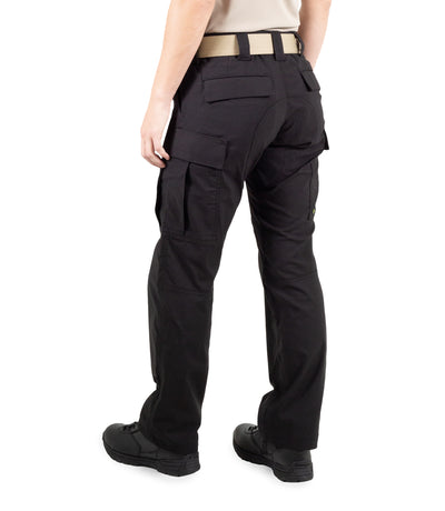 Side of Women's V2 BDU Pant in Black