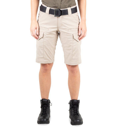 Front of Women's V2 Short in Khaki