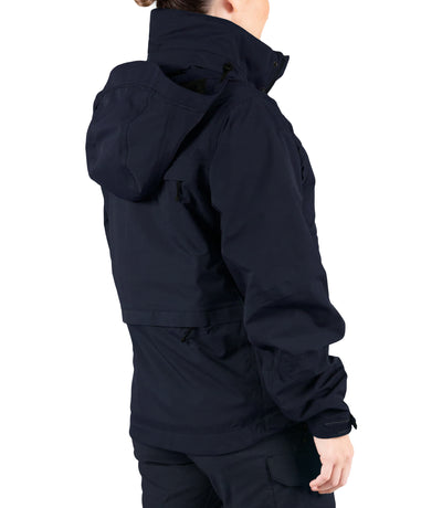 Side of Women’s Tactix System Jacket in Midnight Navy