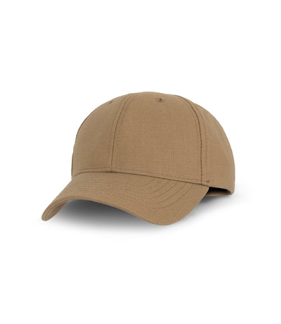 Front of FT Flex Hat in Coyote Brown