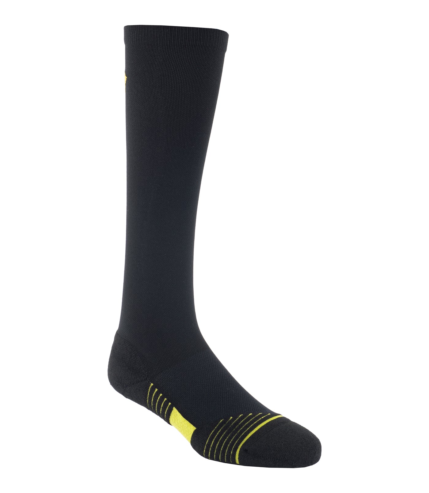 Front of Advanced Fit Duty Sock in Black