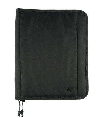 Front of Black Field Organizer in Black